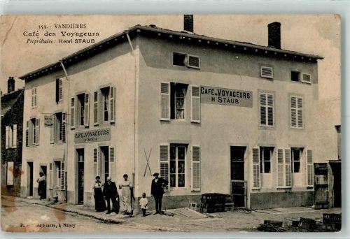 Vandieres Cafe des Voyageurs Prop. Henri Staub