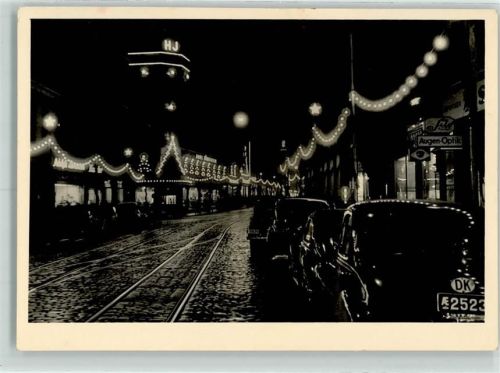 Flensburg Beeuchtung Nacht