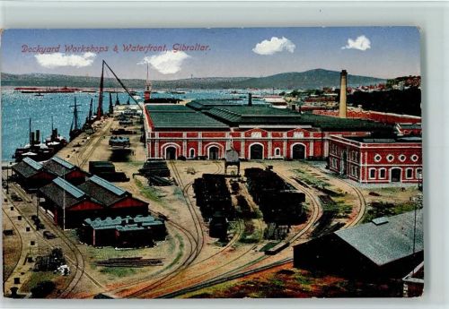 Gibraltar - Hafen Verladebahnhof