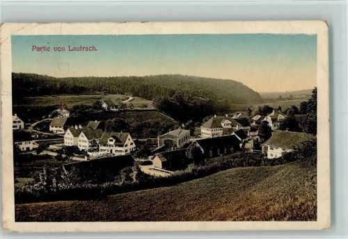 Lautrach 1917 Teilansicht AK