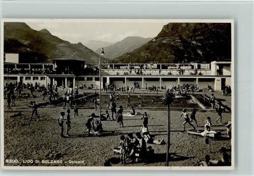 Bozen 1939 Südtirol- Lido - Dolomiti , gute Erhaltung AK