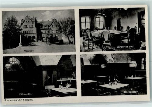 Schöneck Rathaus Sitzungskeller Ratskeller