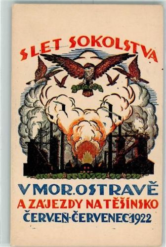 Ostrava Festival Turnfest Slet Sokolska 1922