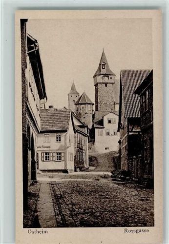 Ostheim Rossgasse AK