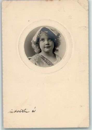 Kinderporträt Foto 1902 AK