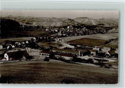 Niederstetten 1962 Teilansicht, gute Erhaltung AK