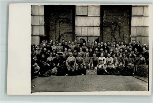 Nied Gruppenfoto Ort handschriftlich