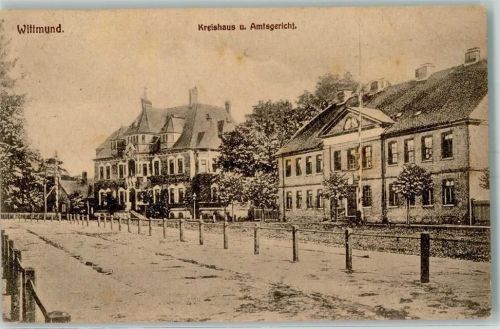 Wittmund 1925 Kreishaus Amtsgericht AK