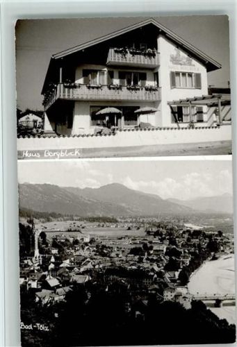 Bad Tölz Haus Bergblick Gesamtansicht 2-Bildaufnahme