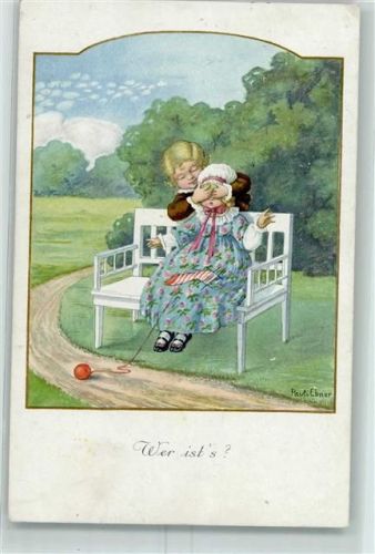 1927 Kinderspiele Verlag M.M. 1263 AK