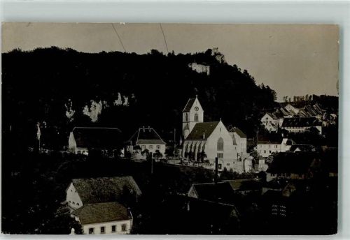 92439 W8465 Kipfenberg Foto AK Kirche Ort handschriftlich