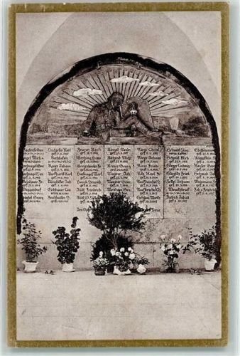 Bechhofen Kriegergedächtnistafel