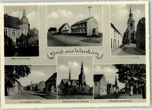 Wankum Haus Ingenrath Rathaus An der Dingbank Grefenrather Straße Pfarrkirche St. Martin Landfriedenstraße