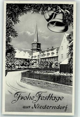 Niederndorf Glocke Tannenzweig Kirche
