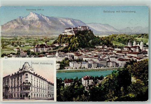 Salzburg 1910 Untersberg Hotel Habsburg