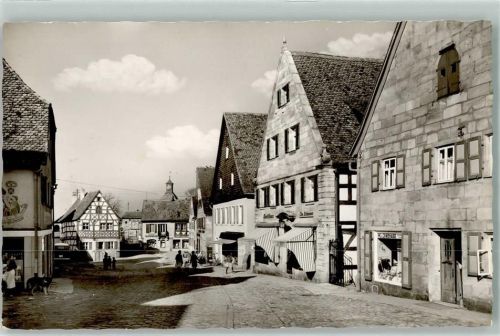 Cadolzburg Marktplatz Schäferhund