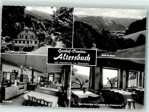 Waldkirch Gasthof Pension Altersbach Blick ins Elztal