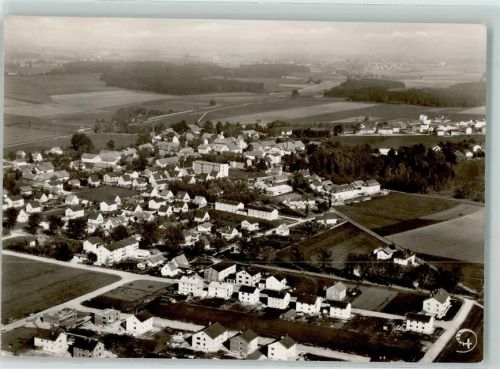 85586 W8011 Poing b München - Fliegeraufnahme