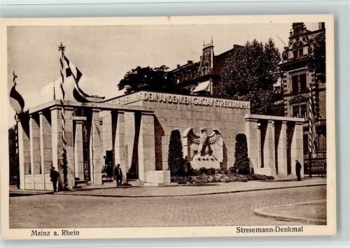 Mainz Stresemann-Denkmal
