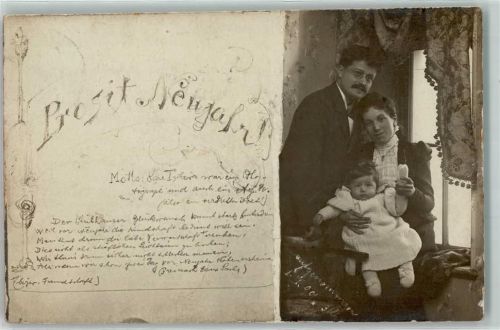 Mulhouse 1899 Familienfoto