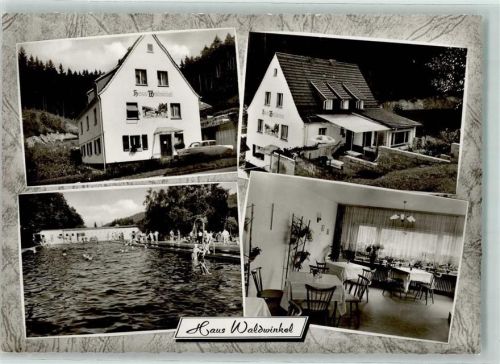 Heigenbrücken Haus Waldwinkel Gastraum Schwimmbad