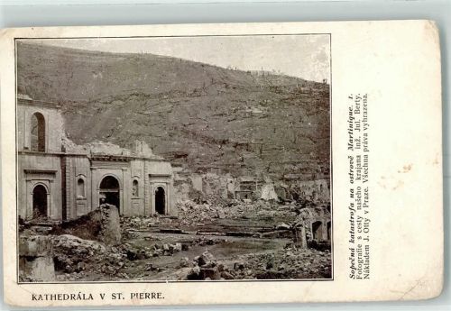 Saint-Pierre Kathedrala Trümmer