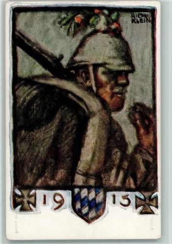sign Richard Klein - Bayr. Kriegsinvaliden Fürsorge