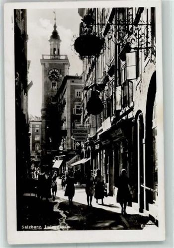 Salzburg Judengasse AK