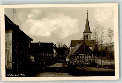 Weihenzell Fachwerkhäuser Kirche