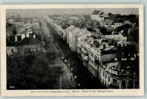 Wilna 1916 Georgstraße