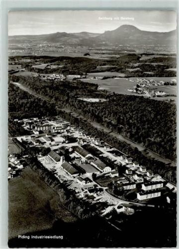 Piding Fliegeraufnahme Salzburg Gaisberg Industriegebiet