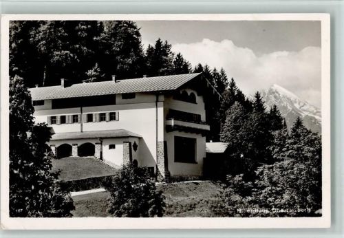 Hitlers Haus Foto AK WK II