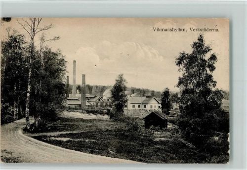 1916 Verkstäderna , Schornsteine , Stahlwerke