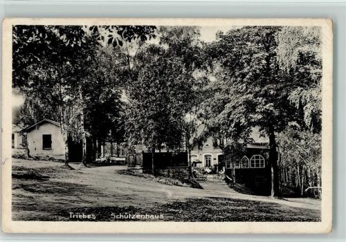 Triebes 1941 Schützenhaus AK