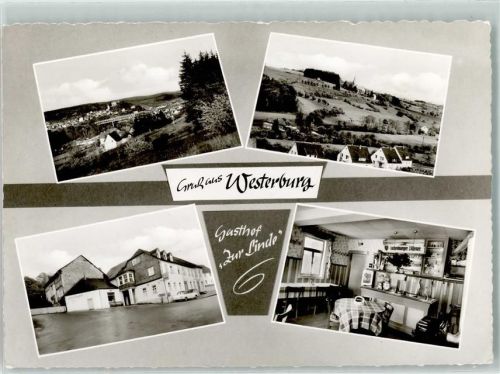 Westerburg Gasthaus Zur Linde Inh. Kurt Auto Gastraum Theke