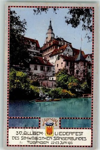 Tübingen 1913 30. Allgem. Liederfest des Schwäbischen Sängerbundes