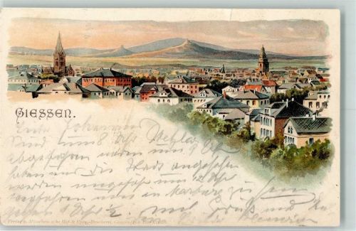 35390 W6300 Gießen , Lahn 1898 Gebrauchsspuren