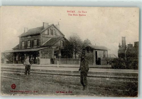 Bruay-sur-l'Escaut La Gare The Main Station Bahnhof