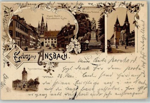 Ansbach Gruss aus -