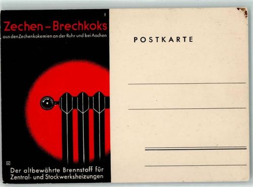 Zechen Brechkoks Brennstoff Bergbau AK