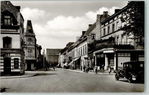 Jülich 1930 Kölnstraße mit Jesuitenkirche