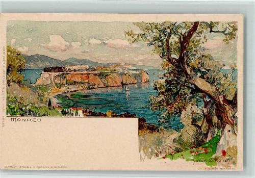 1898 Monaco - Velten Verlag 463 - sehr gute Erhaltung AK