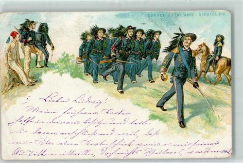 Esercito Italiano Bersaglieri Soldaten Uniform