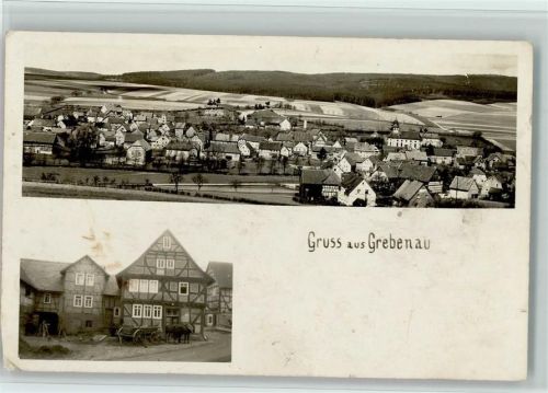 Grebenau Gesamtansicht Fachwerkhäuser