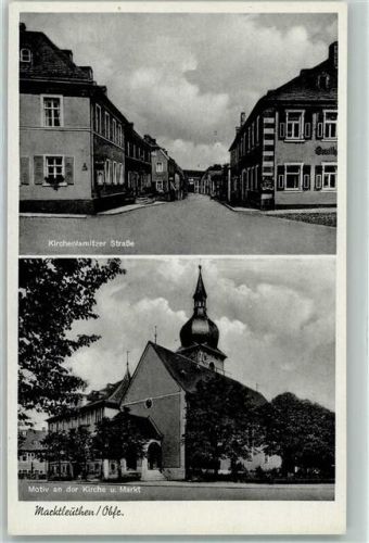 Marktleuthen Kirchenlamitzer Straße Kirche Marktplatz