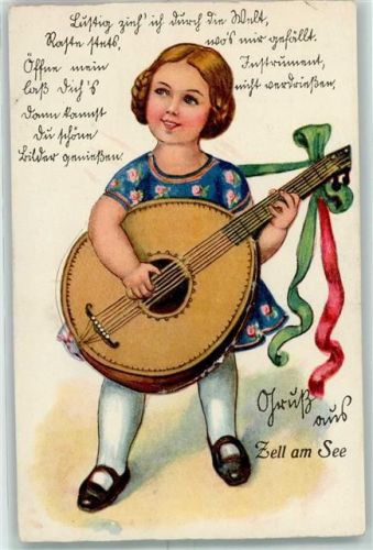 Zell Mädchen Gitarre