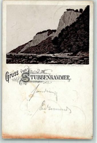 Stubbenkammer 1895 Vorläufer Druck 1890-1895