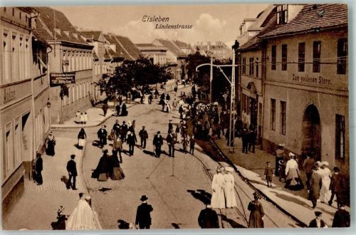 Lutherstadt Eisleben Lindenstraße Gasthaus Zum goldenen Stern