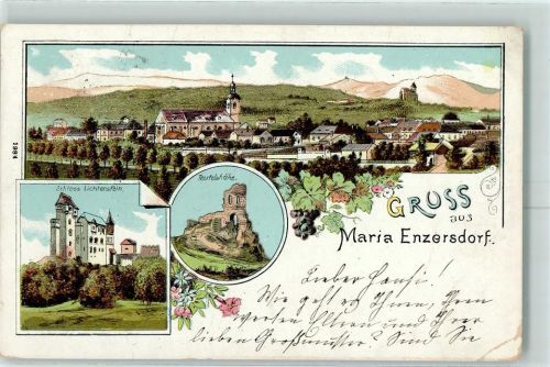 Maria Enzersdorf Teufelshöhe Schloss Lichtenstein