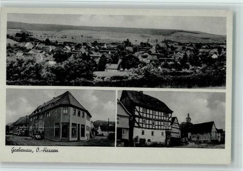 Grebenau Gesamtansicht Ortsansichten 3-Bildaufnahme